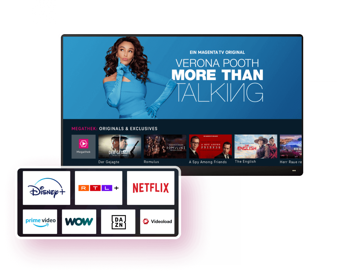 Deutsche Telekom — Redesign and UI motion for Magenta TV